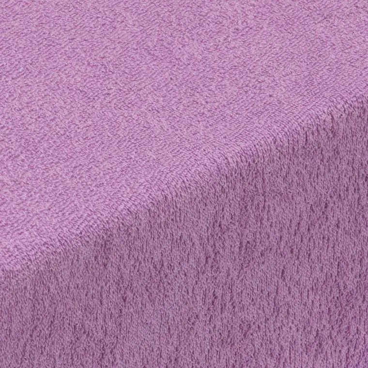 Napínacia plachta na posteľ froté EXCLUSIVE fialová 90 x 200 cm