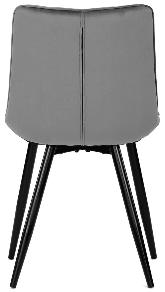 Súprava jedálenských stoličiek CT-384 GREY4, 4 ks