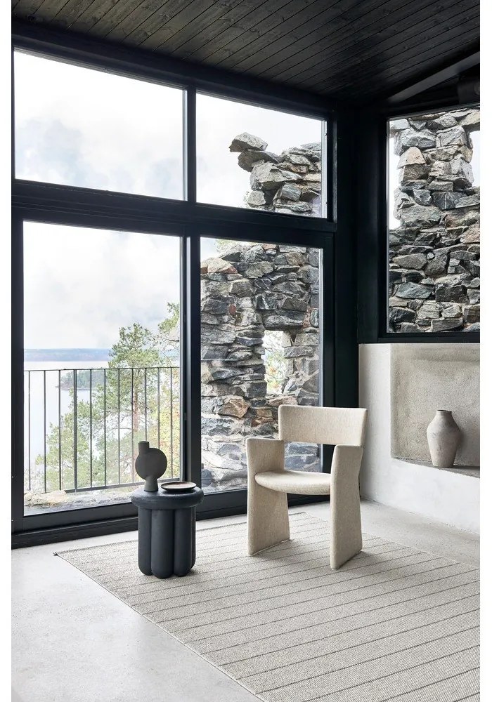 Sivý vnútorný a vonkajší koberec 70x90 cm Carl Warm Grey – Pappelina