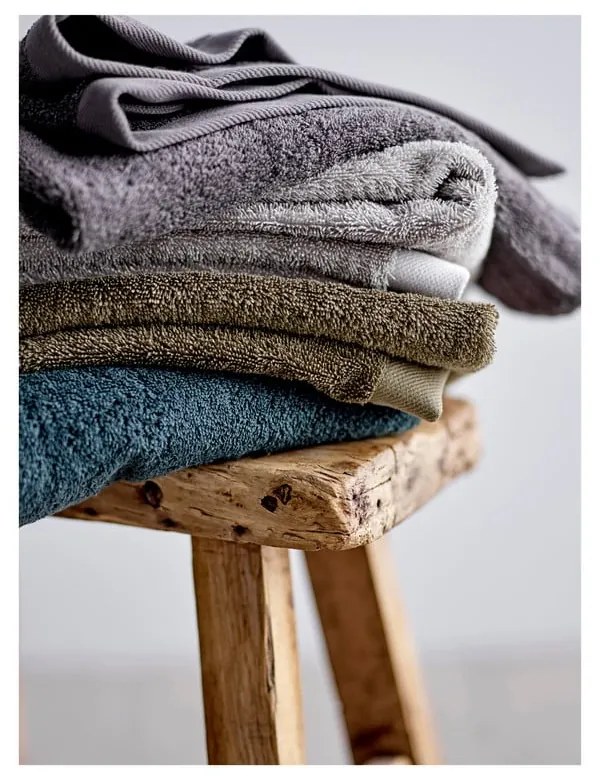 Svetlosivý froté bavlnený uterák 30x30 cm Comfort – Södahl