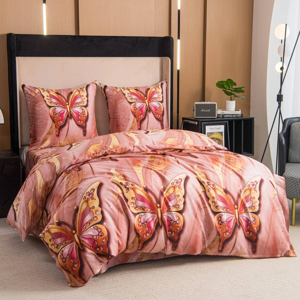 Obliečky z mikrovlákna MONARELLE ružové Rozmer obliečky: 70 x 80 cm | 140 x 200 cm