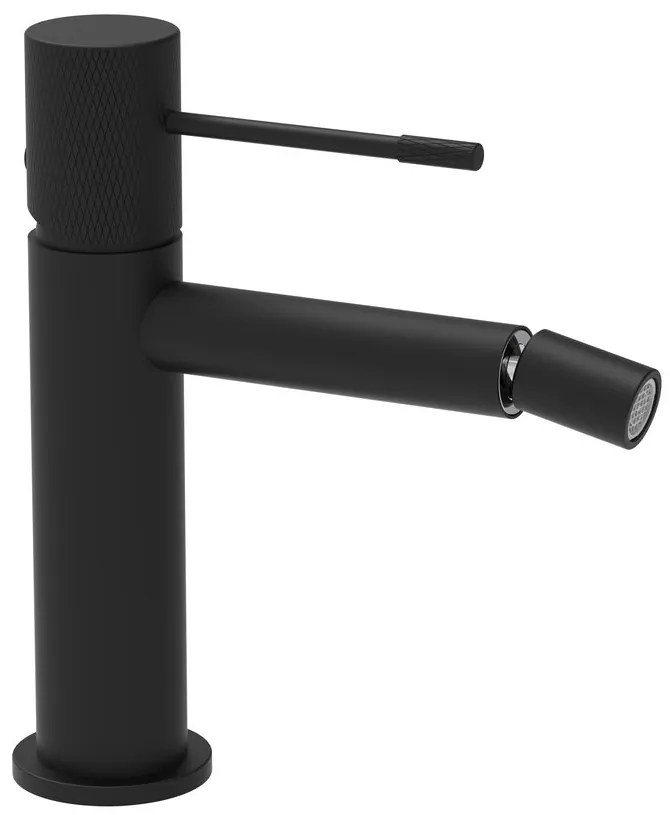 Sapho Sapho, SOLARIS stojánkova bidetová batéria bez výpuste, čierna matná, WD003B