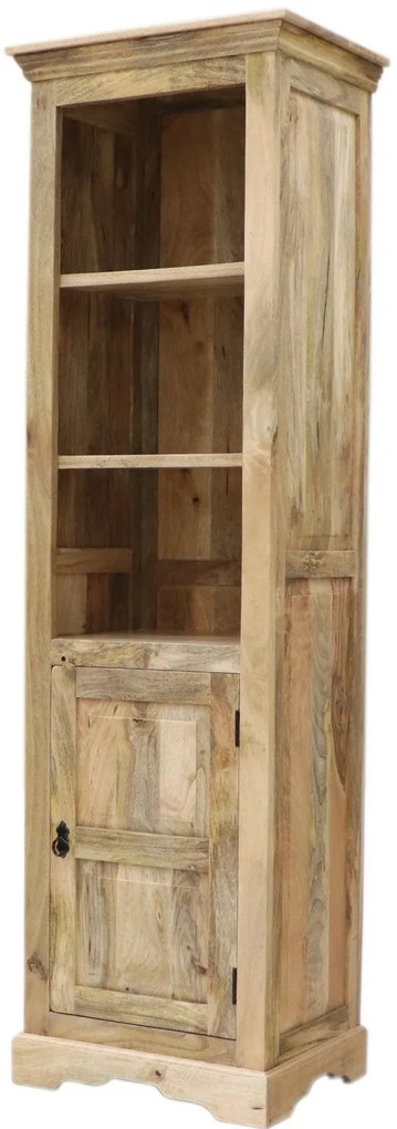 furniture-nabytek.cz - Knižnica 60 cm z masívu mango 60x200x45