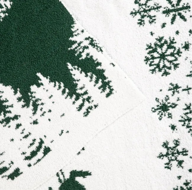 Deka PORTO s vianočným vzorom 758119