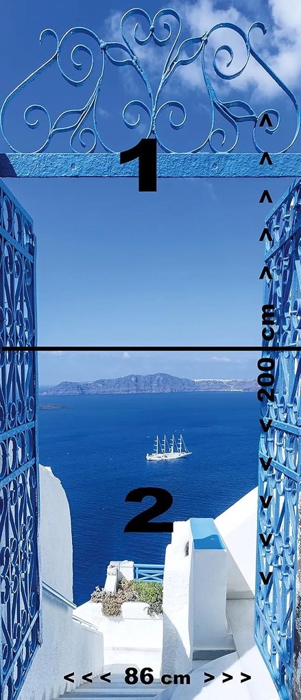 Fototapeta na dvere GREECE 86×200 cm