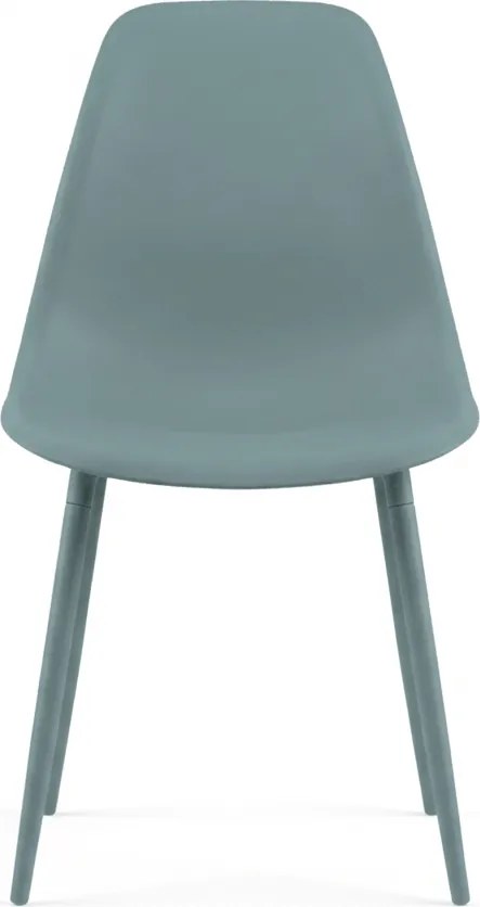 Jedálenská stolička OSAKA plastová, petrolejová
