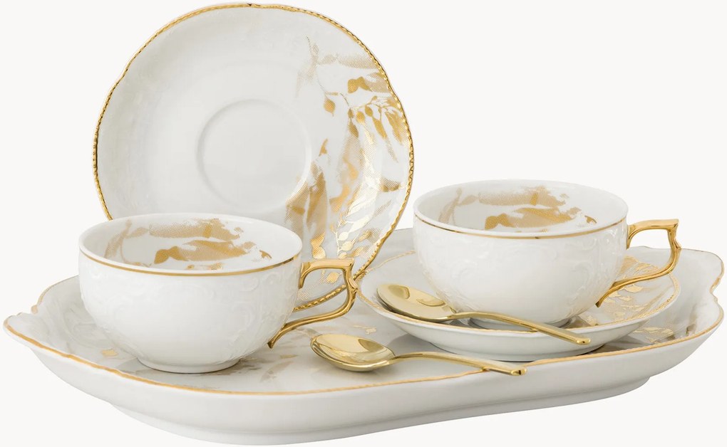 Porcelánová čajová súprava Sanssouci Jubilee, 7 ks