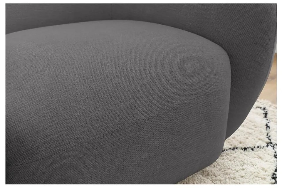 Tmavosivé kreslo Celine – Bobochic Paris