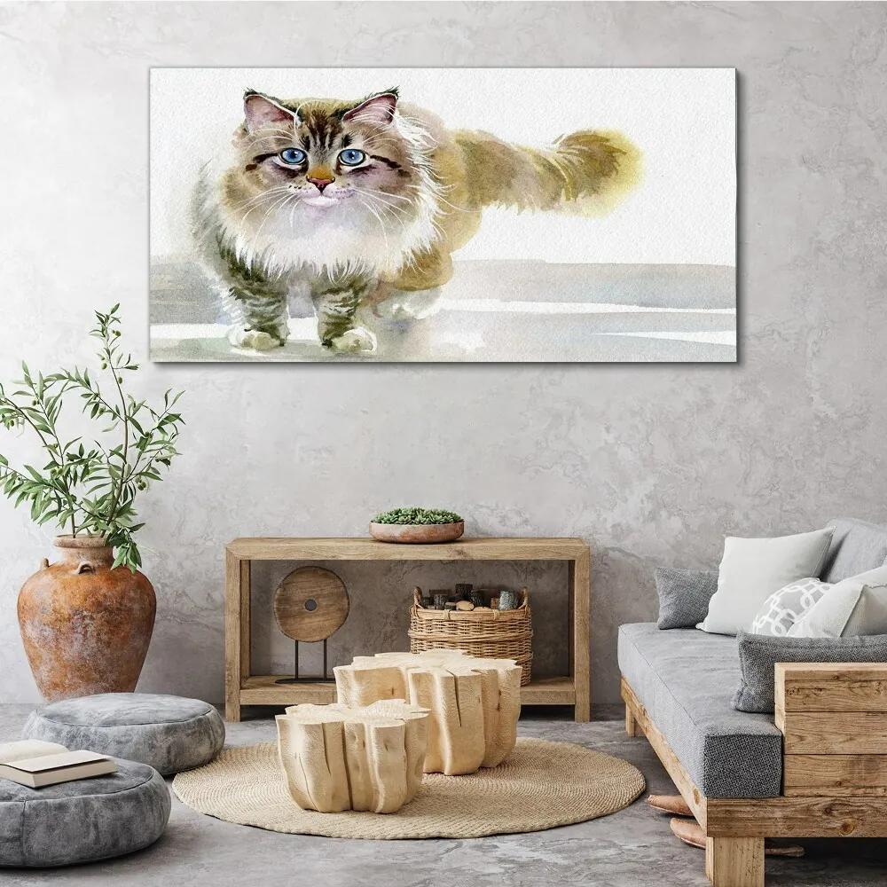 Obraz na plátne Moderné zvieracie mačka