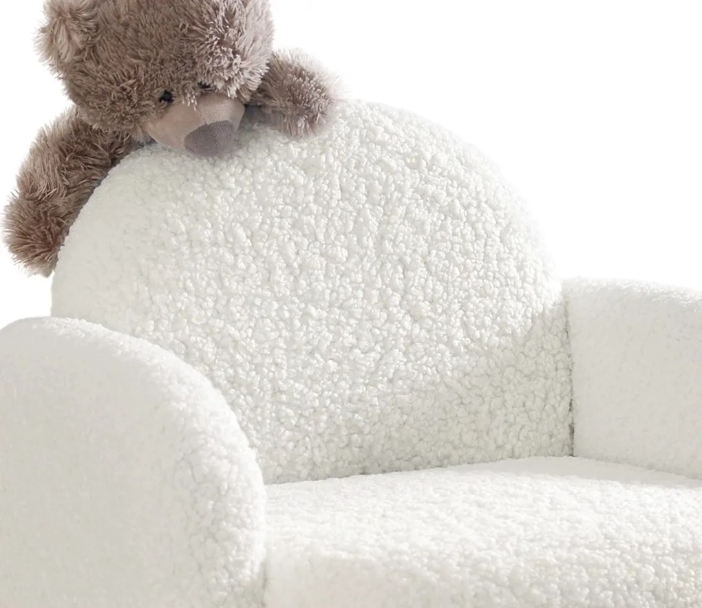 Detská stolička Moylo biela