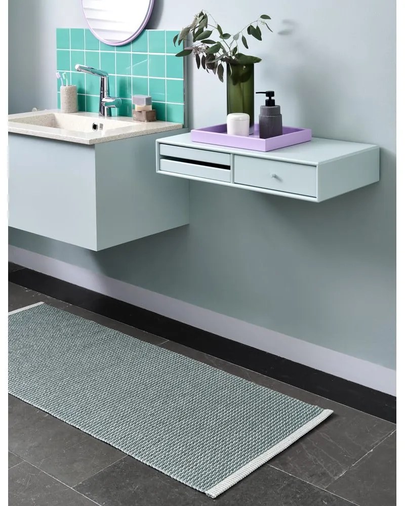 Svetlozelený vnútorný a vonkajší behúň 70x200 cm Mono Sage Army – Pappelina