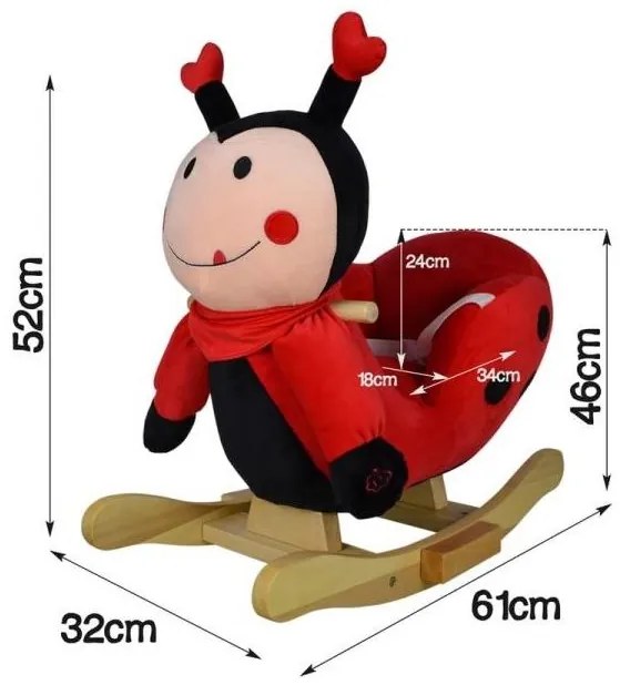 INFANTASTIC Hojdacia lienka, 68 x 33 x 47 cm