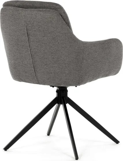 Jedálenská stolička sivá DCH-P3174 GREY2