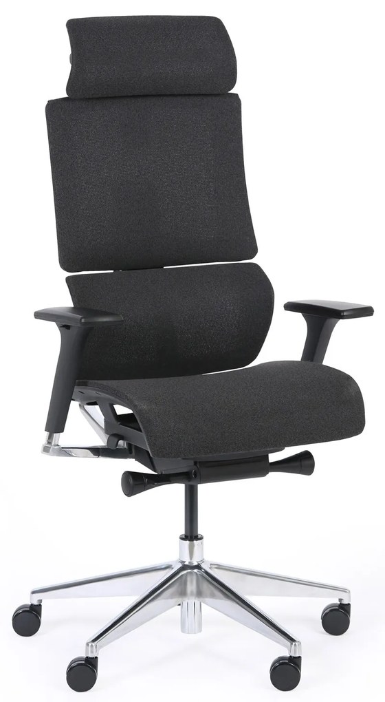 Kancelárska balančná stolička PHOENIX, čierna