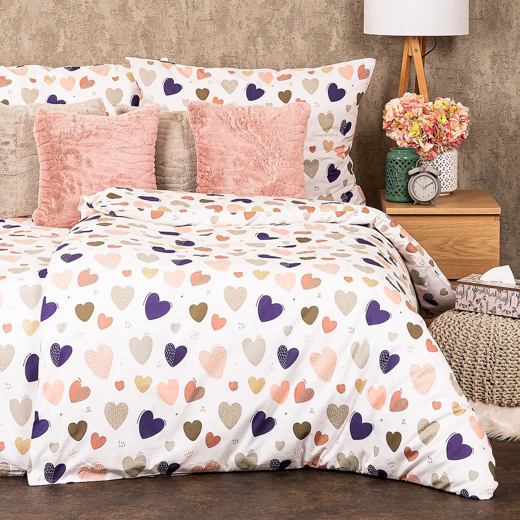 4Home Bavlnené obliečky Pastel love