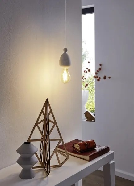 Eglo 49377 - Závesné svietidlo AVOLTRI 1xE27/60W/230V