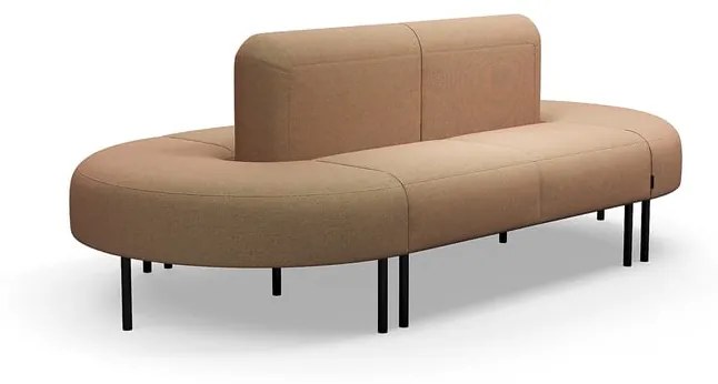 Pohovka VARIETY, 360° sedenie, látka Blues CSII, tyrkysová oranžová