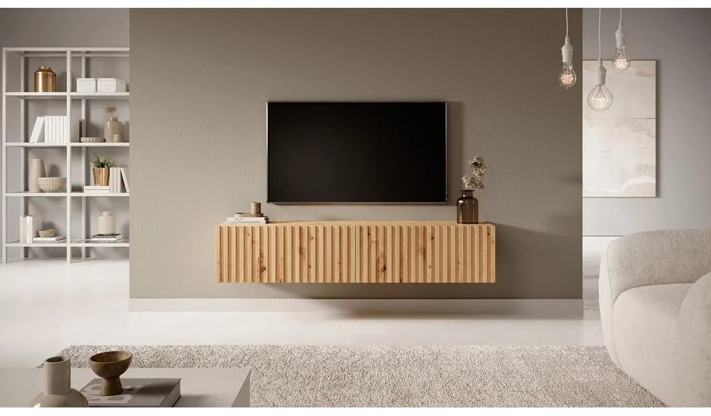 TV skrinka/stolík Tenessie 138 (dub artisan). Akcia -18%. Vlastná spoľahlivá doprava až k Vám domov. 1098793