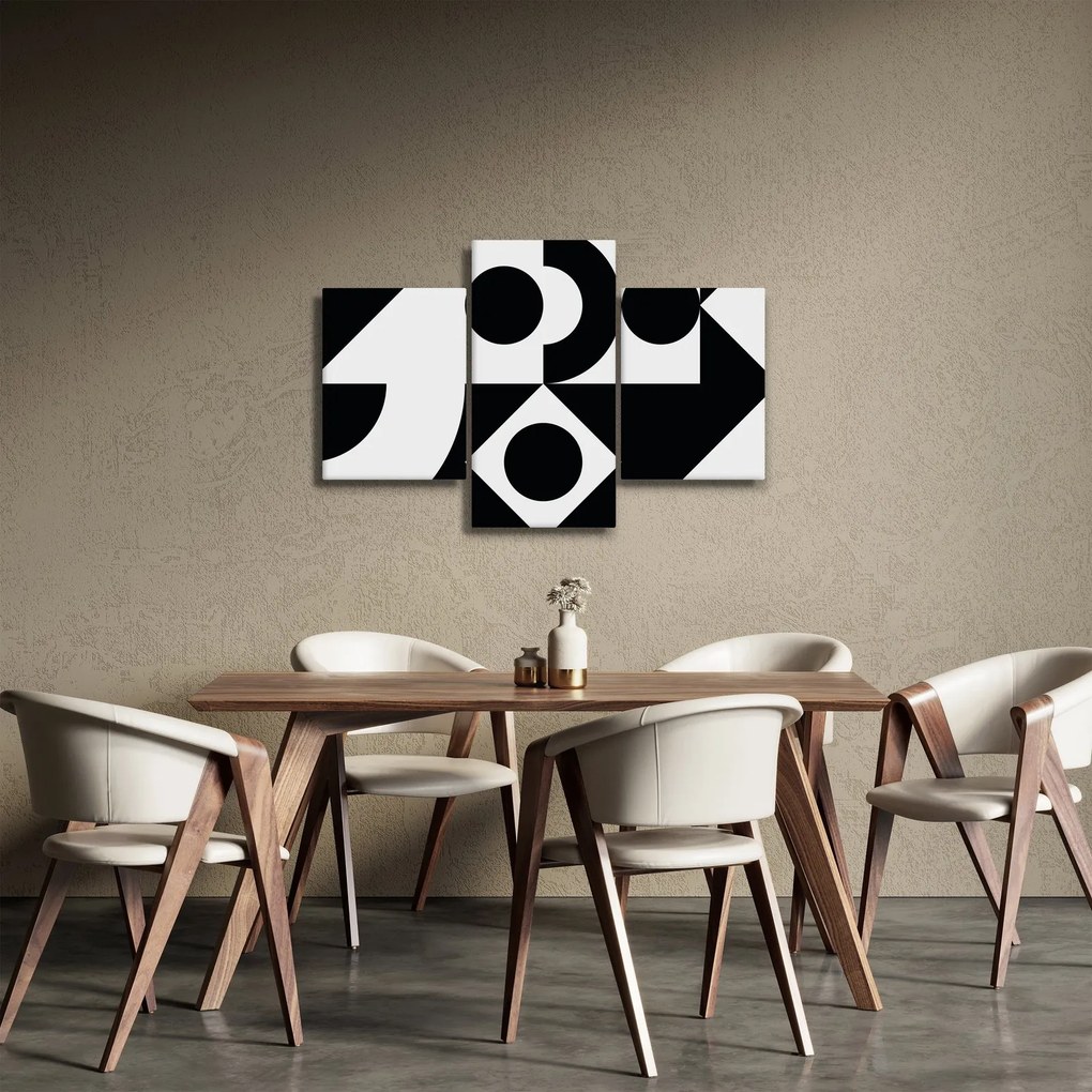 Obraz - Geometrická abstrakcia N⁰1 (90x60 cm)