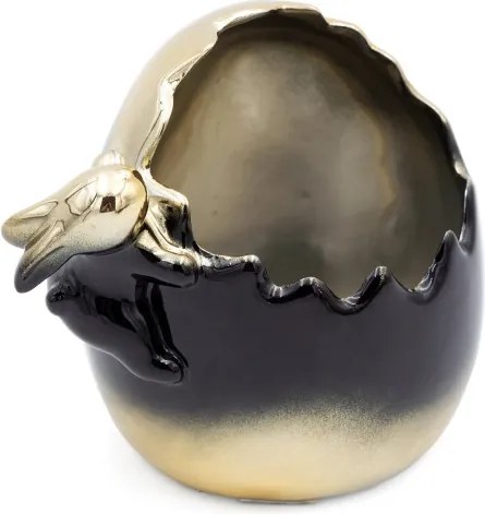 Veľkonočná dekorácia FIG 199 G čierna / zlatá (2 ks)