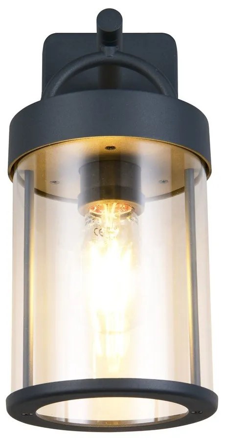 Nástenné vonkajšie svietidlo (výška 29 cm) Almeria – Reality