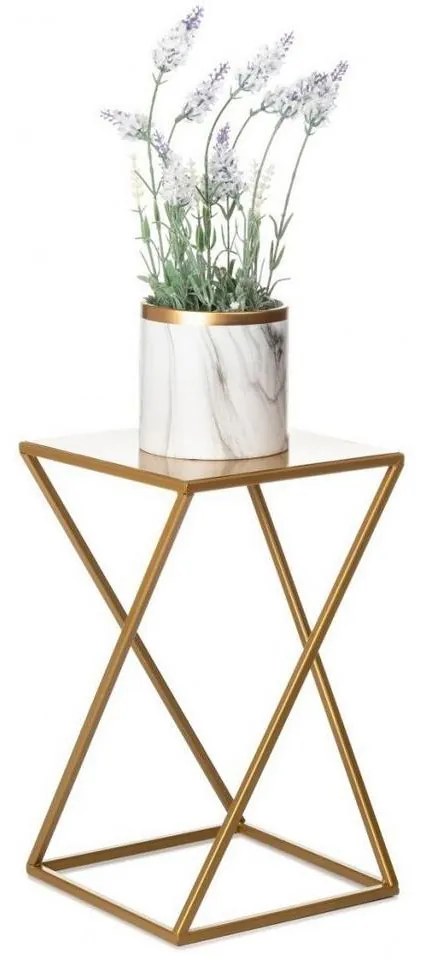 Stojan na kvety 40x24 cm zlatá