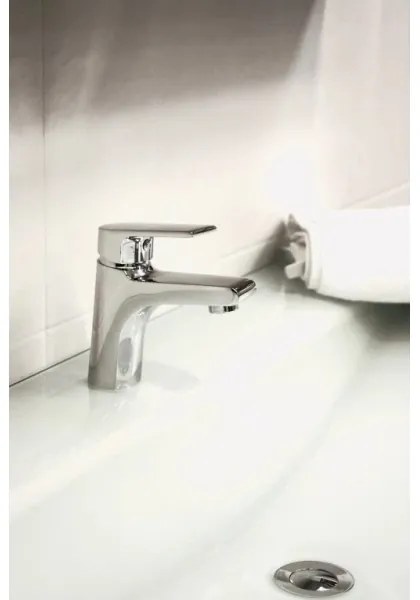 RAV Slezák CO127.0 - Umyvadlová batéria s výpusťou COLORADO 14,3 cm lesklý chróm