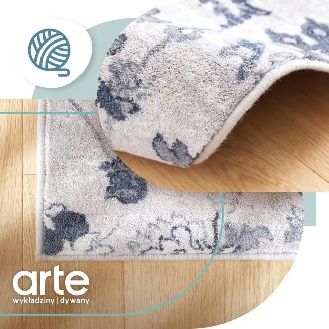 Koberec Dywilan Moon Latica strieborný