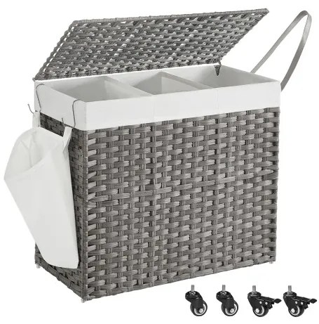 Ručne tkaný kôš na bielizeň LCB365G01