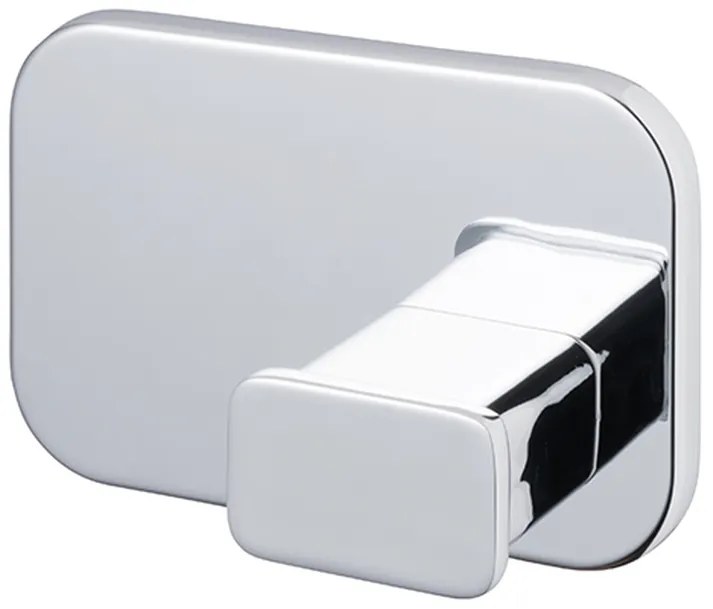 BISK Erga Tore, 1-háčikový vešiak na uteráky, chrómová, ERG-07819