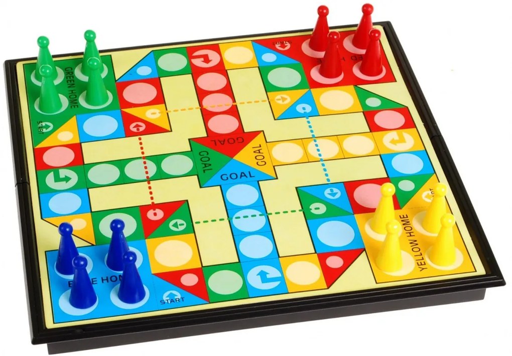 Spoločenská hra 18 v 1 Inlea4Fun MAGNETIC GAMES