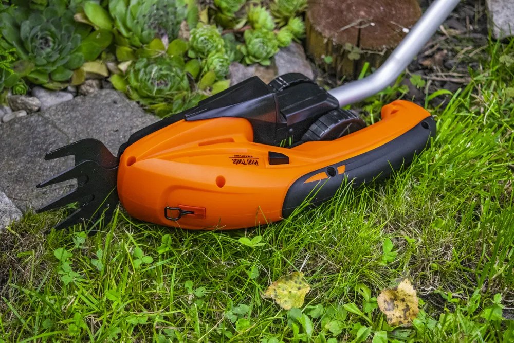Profi Tools Aku nožnice 2v1 s teleskopickou rukoväťou N0E-KT01-90X120L