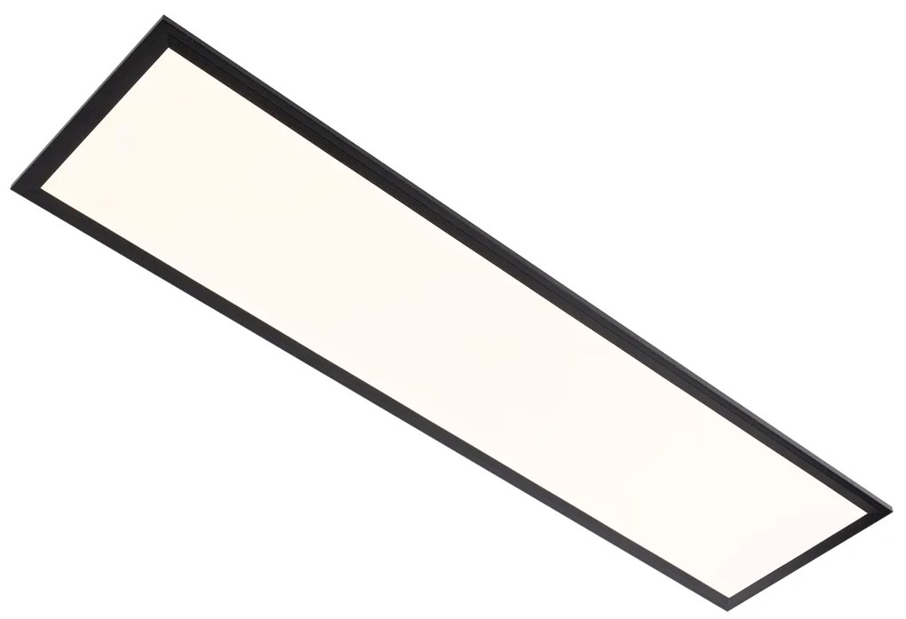Moderný LED panel čierny 100 cm vrátane LED Dim to Warm - Armstrong