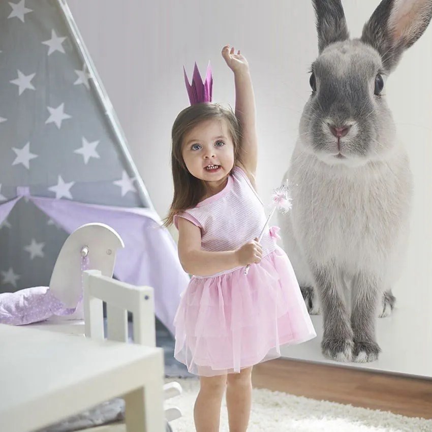 Samolepka do detskej izby králik Harry 50x103cm