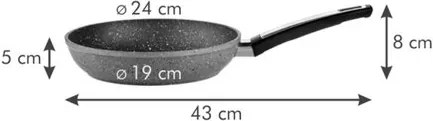 TESCOMA panvica i-PREMIUM Stone ø 24 cm , pr. 24 cm