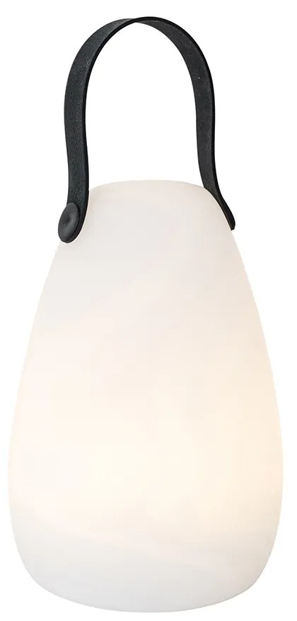Moderná RGBW nabíjateľná stolná lampa IP54 - Pion