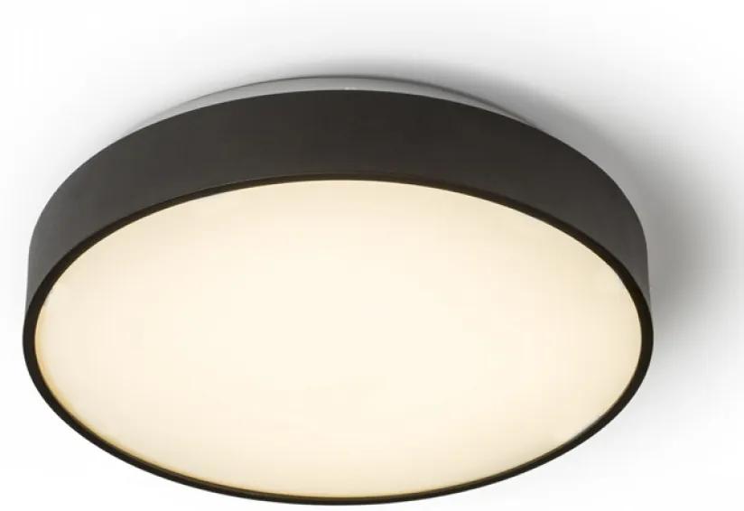 MENSA R | stropné kruhové led svietidlo Farba: Čierna, Priemer: 40cm