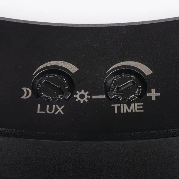 Kanlux 24605 - LED Svietidlo so senz. 2v1 ERGA LED/17W/230V 3000/4000/6500K čierna