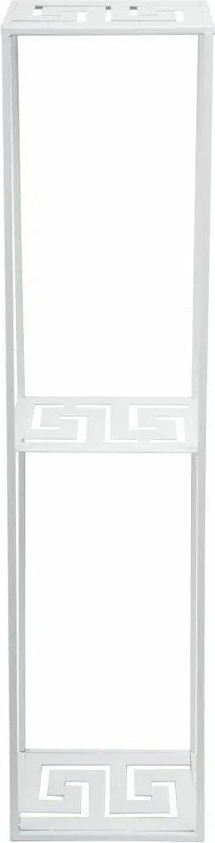 STOJAN NA KVETINÁČ DOUBLE FRAME 100X24X24 CM BIELA