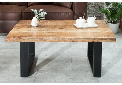 Konferenčný stôl 38662 100x60cm Drevo Mango - Komfort-nábytok