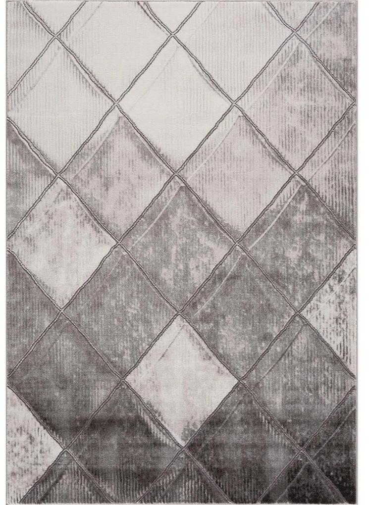 Dekorstudio Moderný koberec NOA - vzor 9313 sivý Rozmer koberca: 120x170cm
