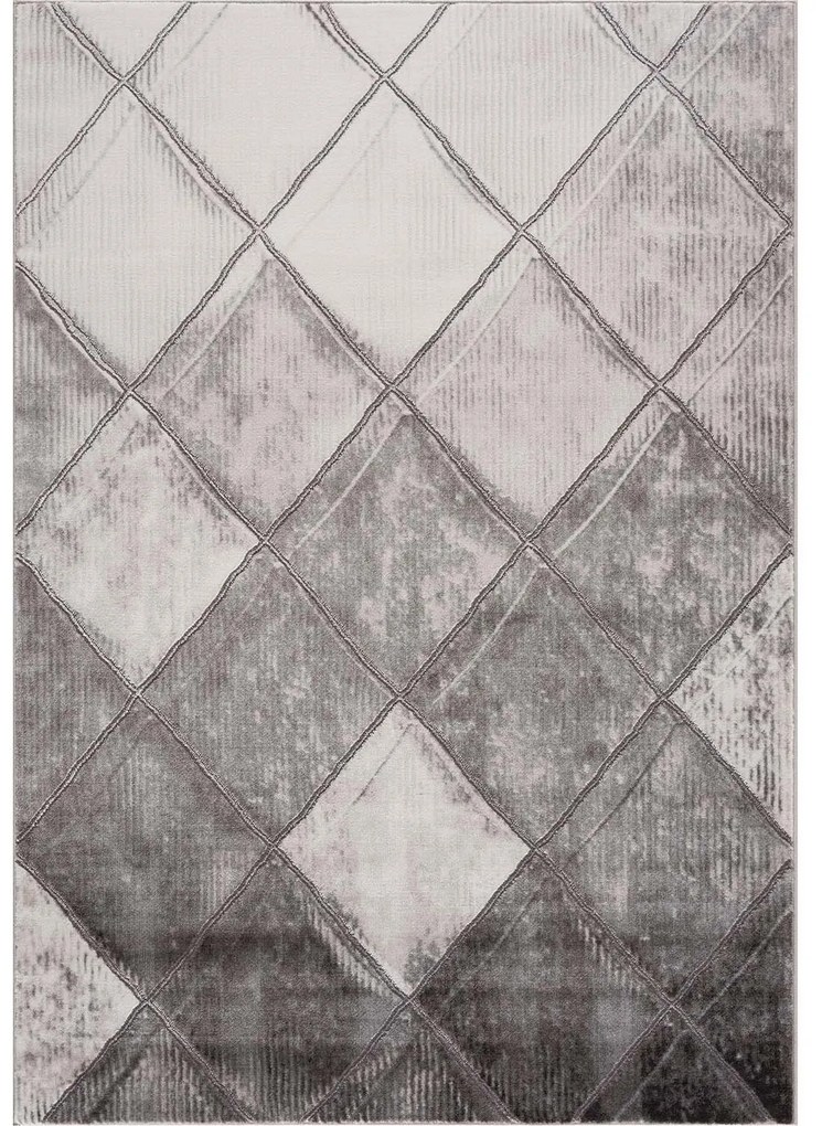 Dekorstudio Moderný koberec NOA - vzor 9313 sivý Rozmer koberca: 80x150cm