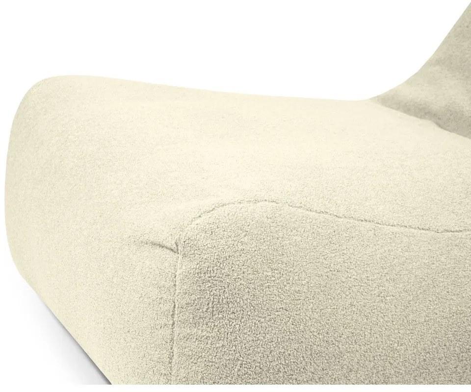 Hnedý sedací vak z textílie buklé Lounge 100 – SLOWDOWN