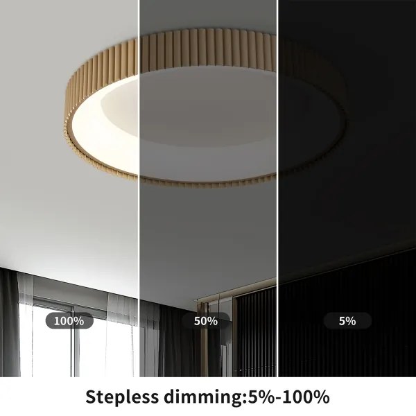 Brilagi - stmievateľné LED stropné svietidlo FALCON MODERN LED/54W/230V 60 cm béžové + diaľkové ovládanie