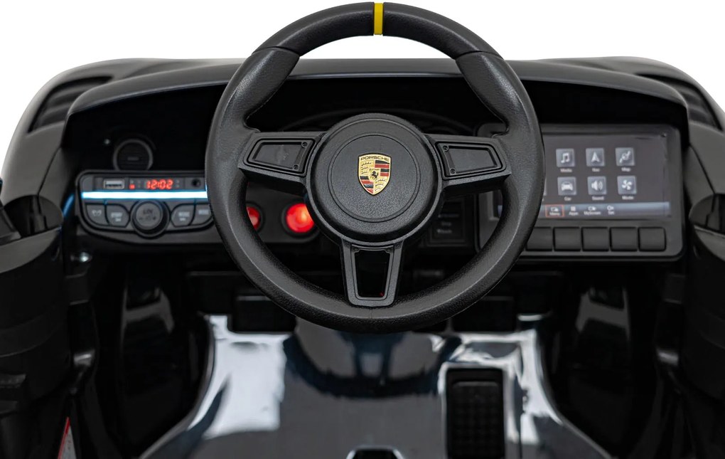 Ramiz Detské autíčko Porsche Spyder RS 718, čierne