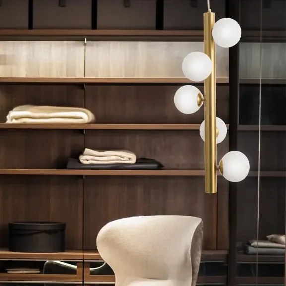 Luster na lanku Jaklin 31.5 mosadz
