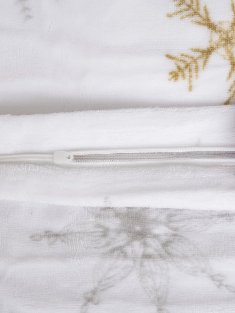 Obliečka na vankúš mikroplyš Exclusive 40 × 60 cm - Frozen biela