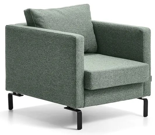 Kreslo HARMONY, látka GAVA, zelenošedá