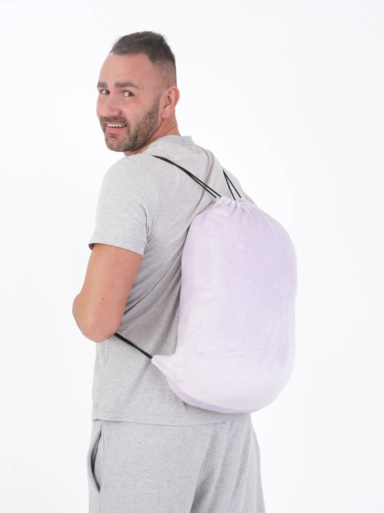 Baránková mikina mikroplyš – Laura lila veľkosť L