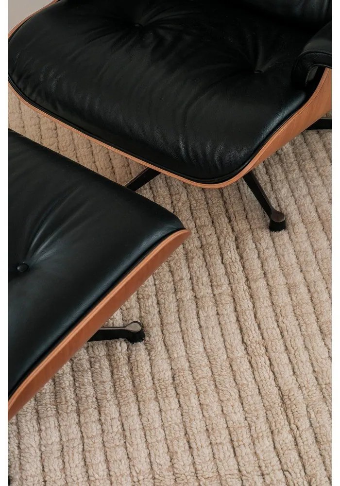 Béžový prateľný/ručne tkaný vlnený koberec 200x300 cm Unexpected Wool – Lorena Canals